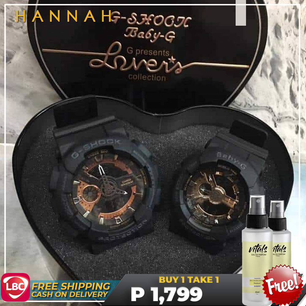Valentines Promo Couples G-shock Watch