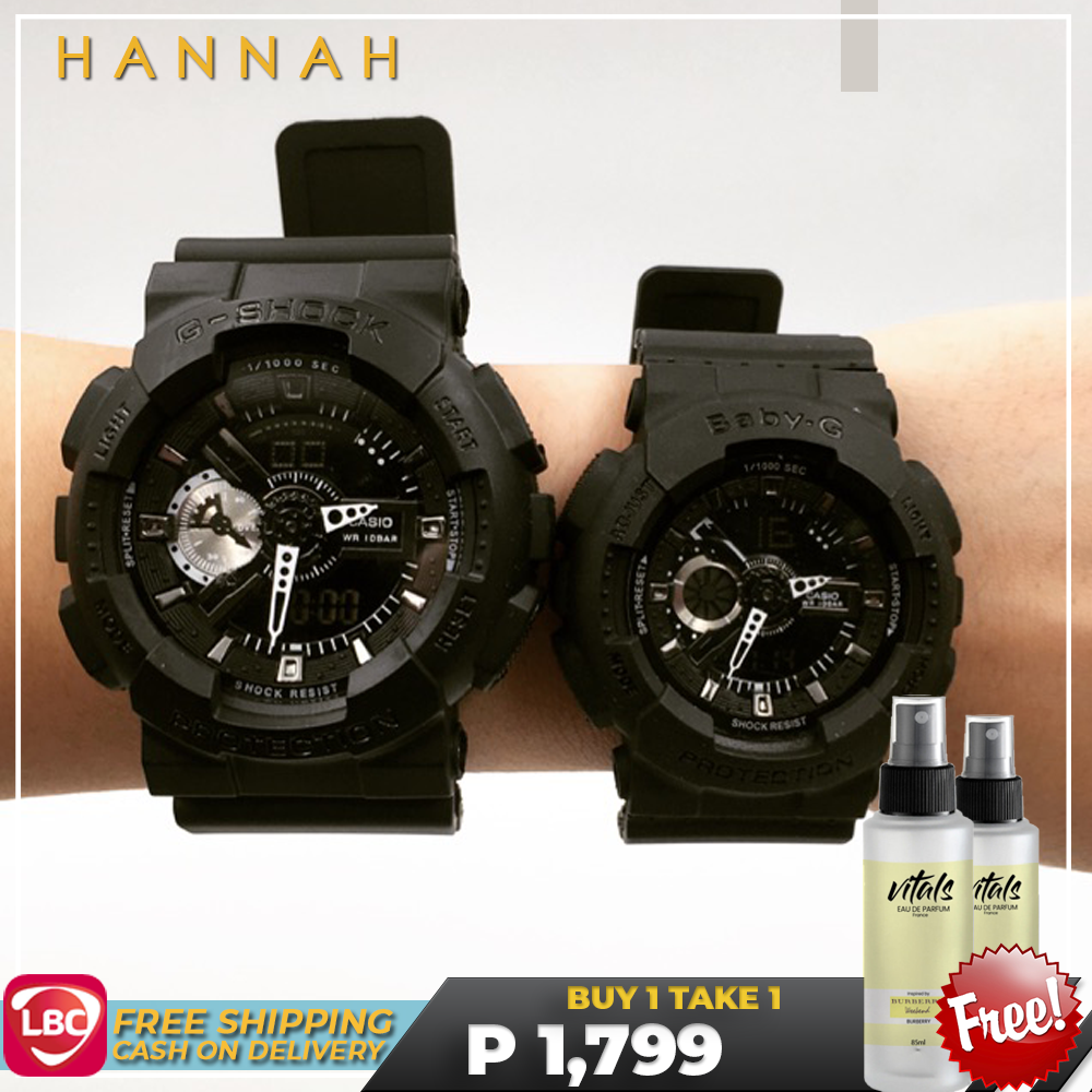 Valentines Promo Couples G-shock Watch