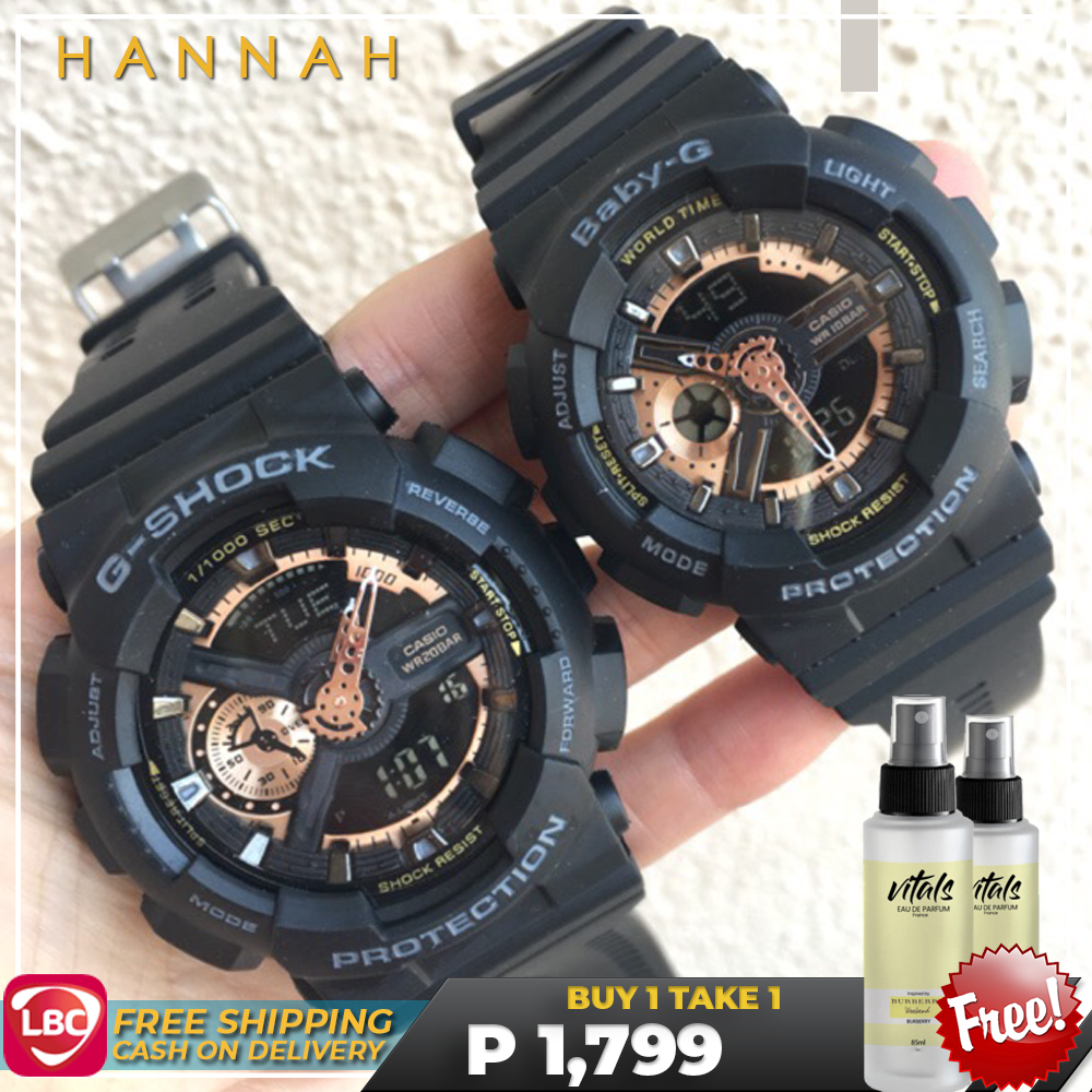 Valentines Promo Couples G-shock Watch