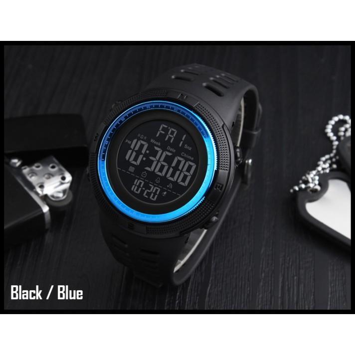 1251 Digital LED Waterproof Outdoor Sports Watch
