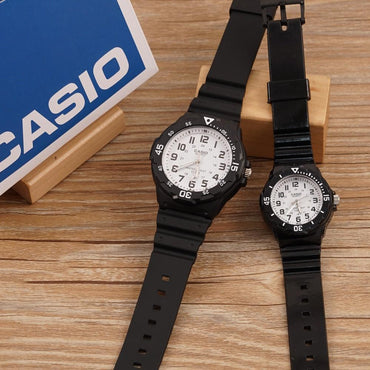 Casio couple watch waterproof with box #CA1706/1707